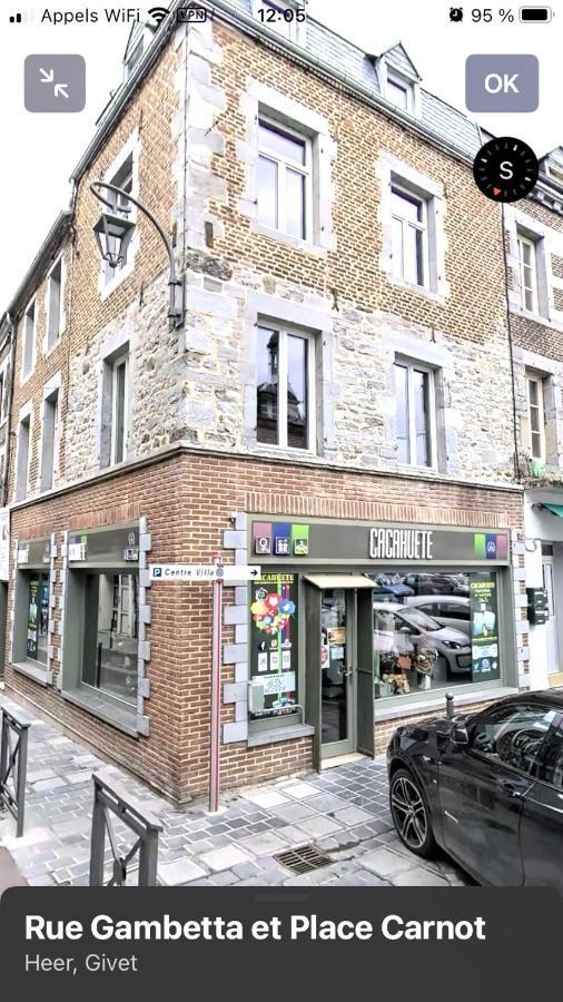 Charmant T2 Centre Ville Givet Bagian luar foto